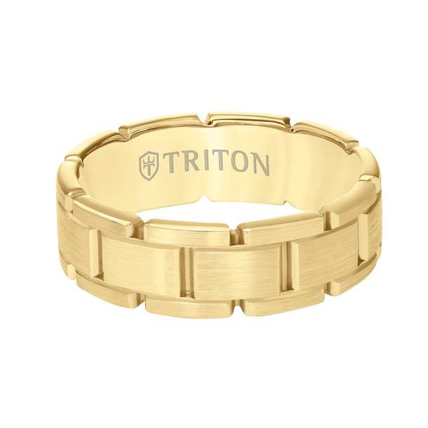 Matte Link 7mm Wedding Band