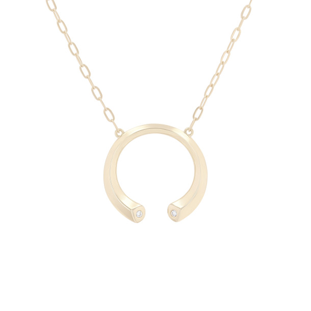 Michael M. Carve Knife Edge Pendant