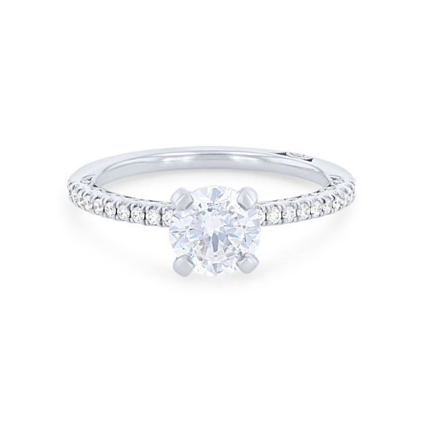 Tacori Petite Crescent Diamond Engagement Setting