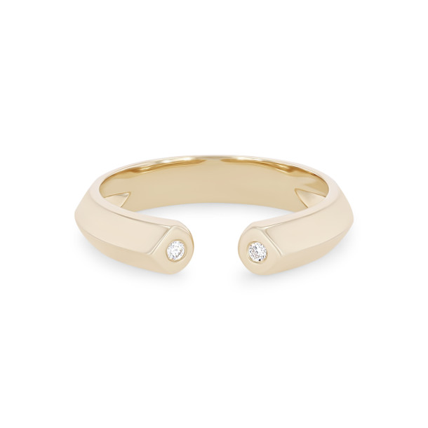 Michael M. Carve Knife Edge Ring
