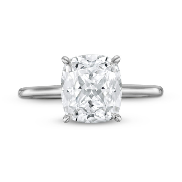 Petite Solitaire Cathedral Engagement Setting by C. Gonshor