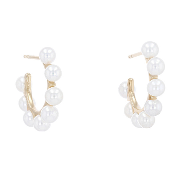 Freshwater Pearl Hoop Earrings