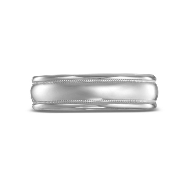 Verragio Milgrain Polished 6mm Wedding Band