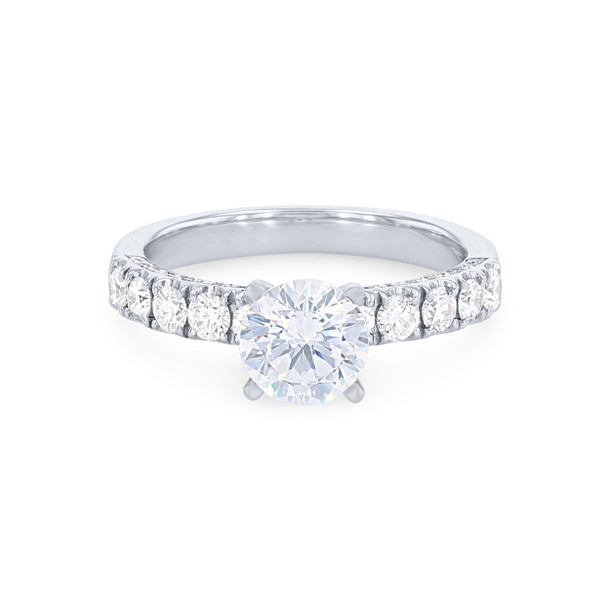 Simon G. Three Sided Diamond Engagement Setting