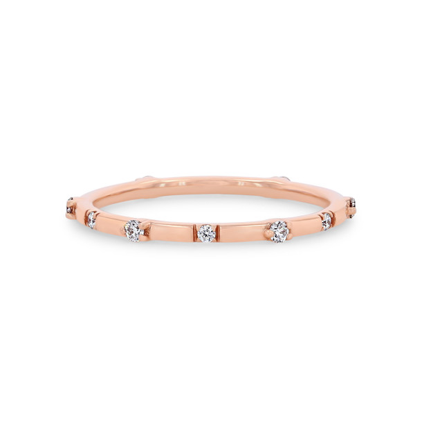 Scatter Diamond Eternity Band