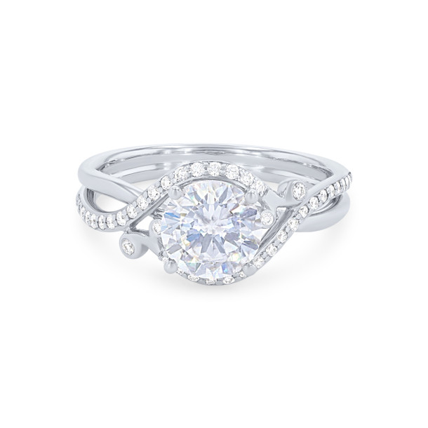 Simon G. Bezel Accent Twist Engagement Setting