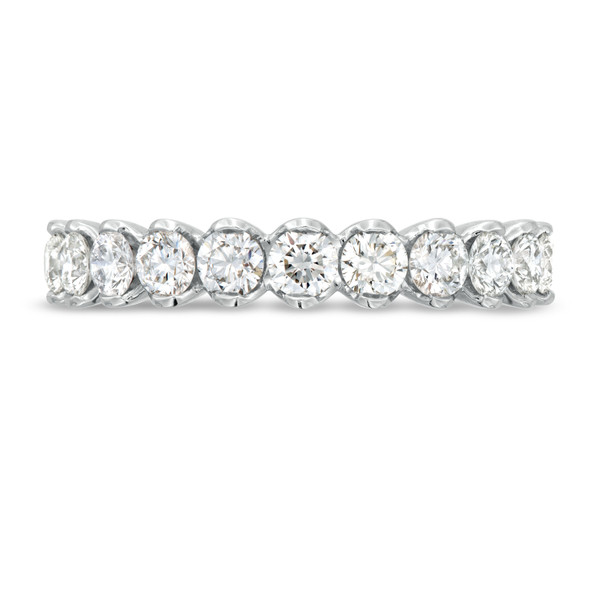 Simon G. Modern Prong Diamond Wedding Band