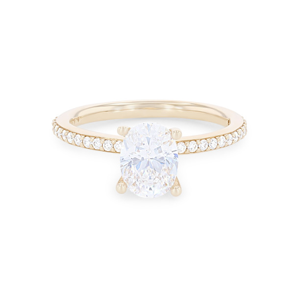 Beadset Diamond Engagement Setting