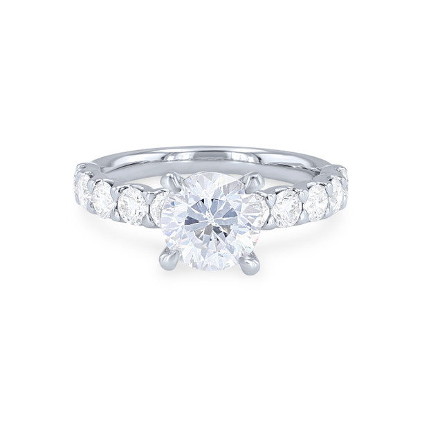 A. Jaffe Classic Diamond Shared Prong Engagement Setting