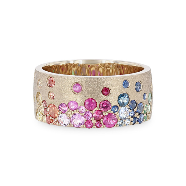 Rainbow Sapphire Cigar Band