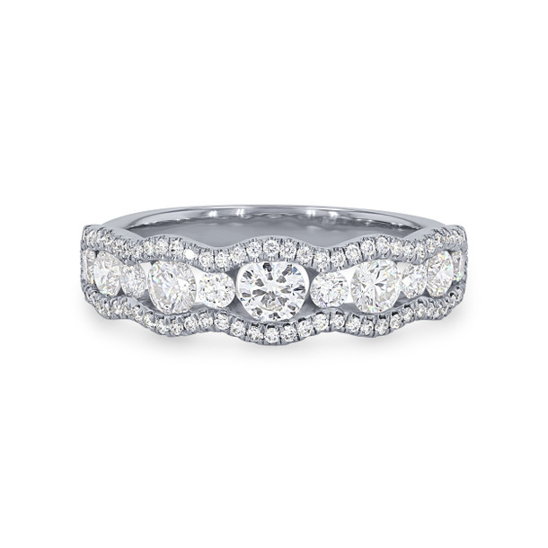 Alternating Wave Diamond Band