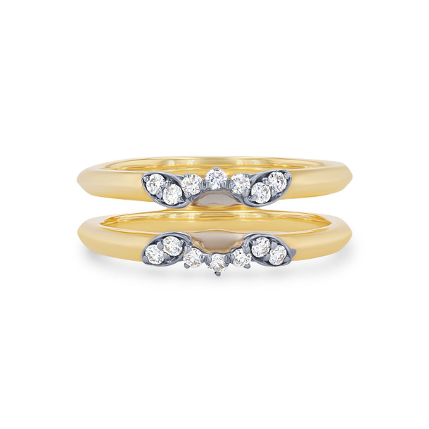 Simon G. Diamond Floral Ring Guard