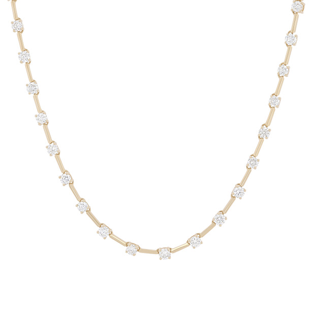 Emerald Cut Diamond Station Riviera