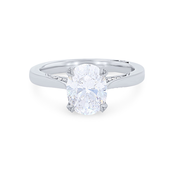 Tacori RoyalT Solitaire Hidden Halo Engagement Setting