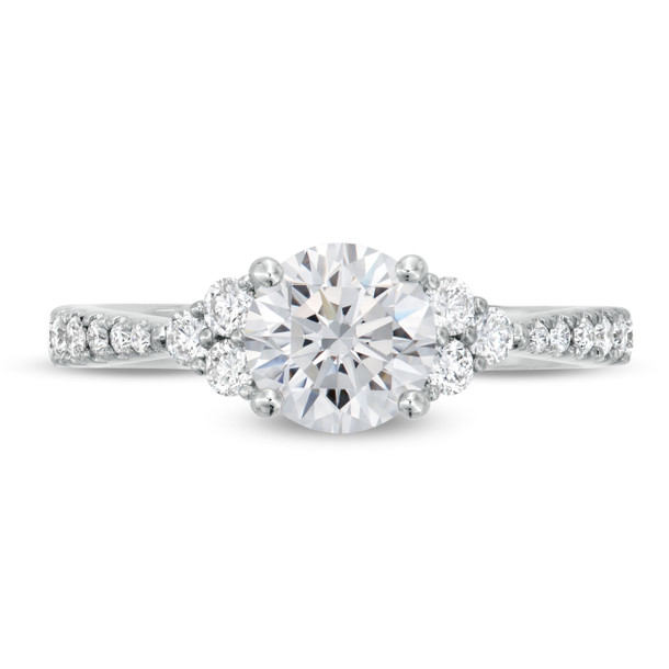 Diamond Cluster Engagement Setting by Diamonds Direct Designs