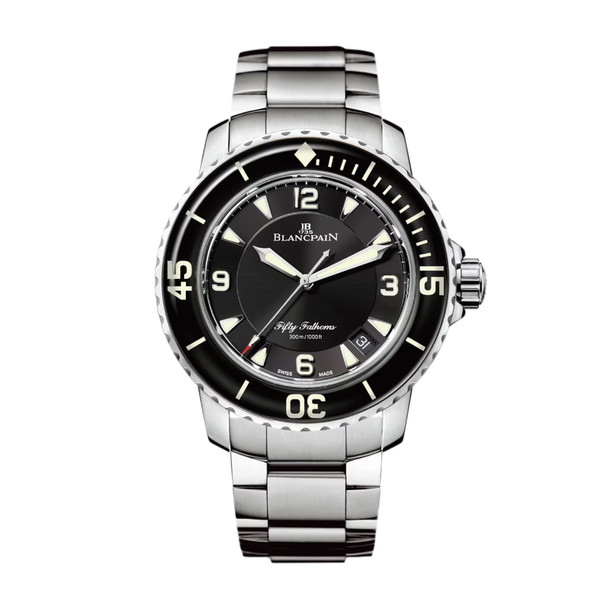 Blancpain Fifty Fathoms Automatique Stainless Steel Black Dial/Black Bezel 45mm