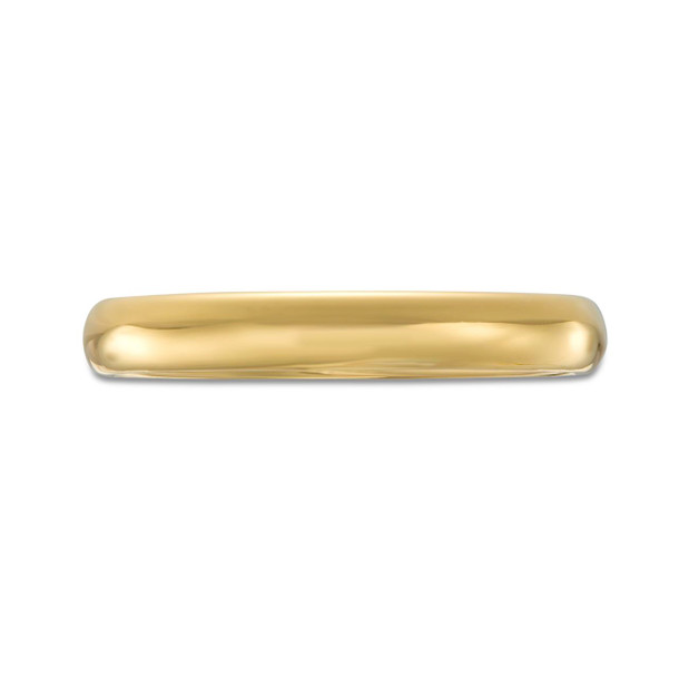 Low Dome Comfort Fit 3mm Wedding Band