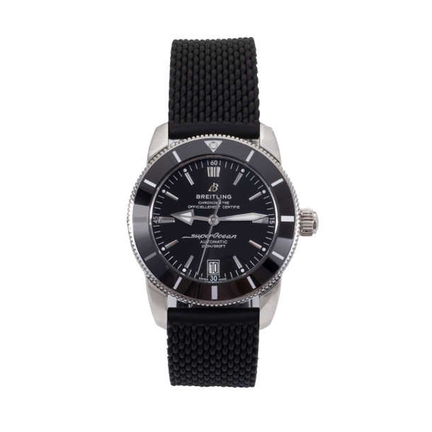Breitling Superocean Heritage B20 42 Black Dial Watch | Stainless Steel