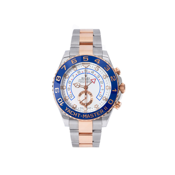 Rolex Yacht-Master II 44 White Dial Watch | Oystersteel & Rose Gold