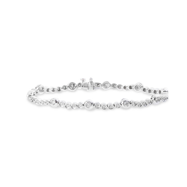 Diamond Bezel Bracelet