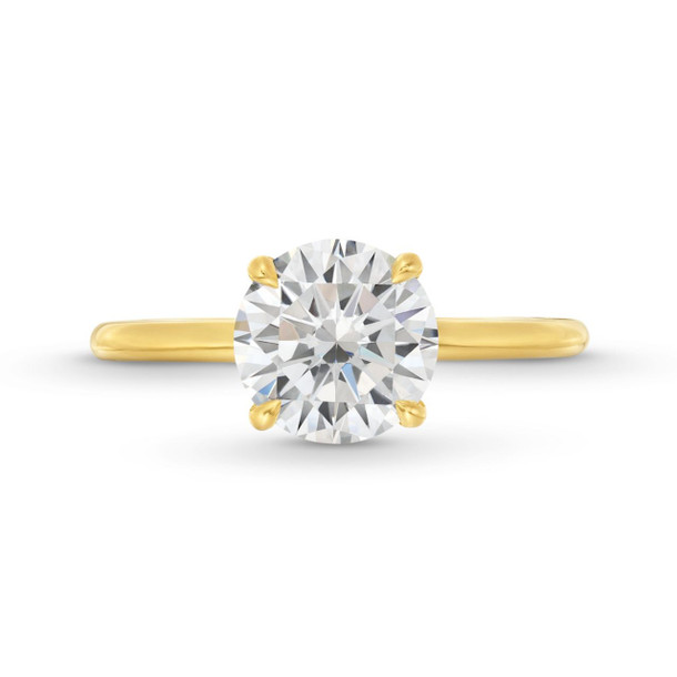 Four Prong Solitaire Engagement Setting By C. Gonshor