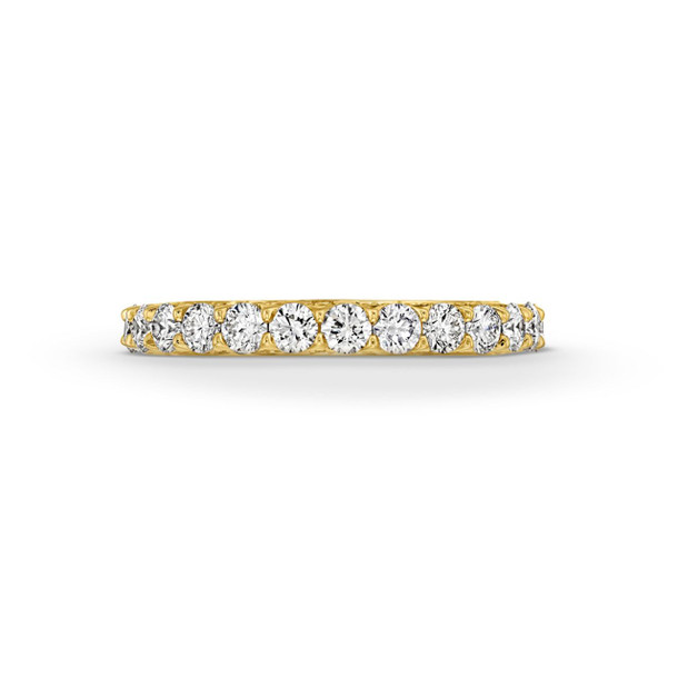 Michael M. V-Prong 3/4 Way Diamond Wedding Band