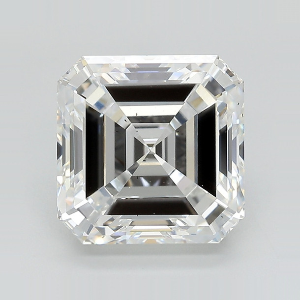 Asscher 5.04 E VS2 - #829407 - Lab Grown