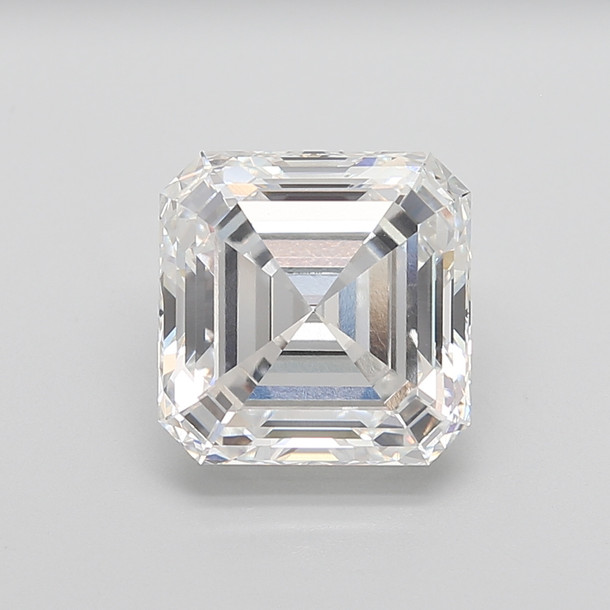 Asscher 7.88 F VVS2 - #871043 - Lab Grown