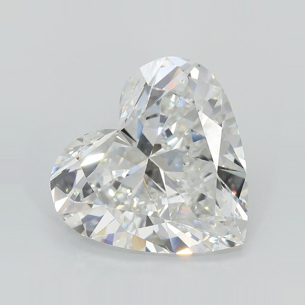 Heart 10.59 F VVS2 - #871076 - Lab Grown