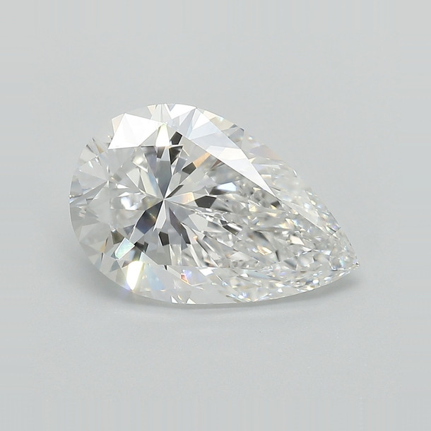 Pear 3.54 D VVS2 - #871312 - Lab Grown