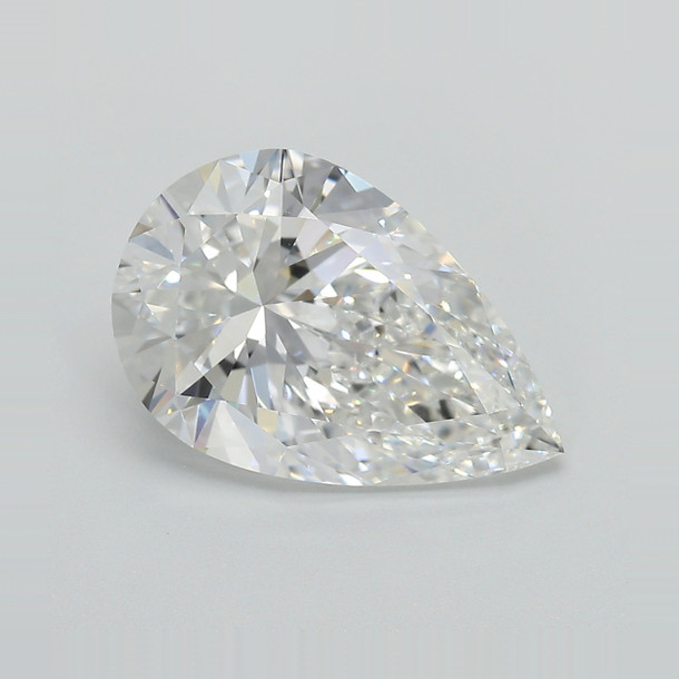 Pear 4.70 E VVS2 - #871316 - Lab Grown