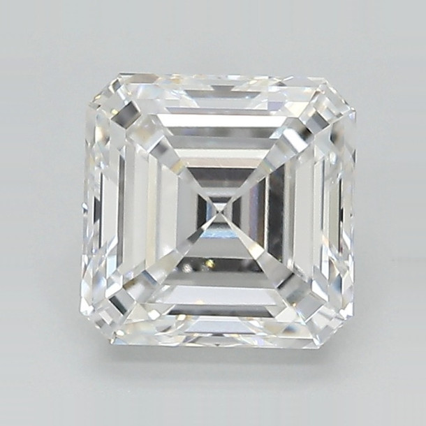 Asscher 2.14 D VVS2 - #871425 - Lab Grown