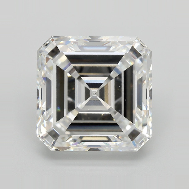 Asscher 10.14 F VVS2 - #877995 - Lab Grown