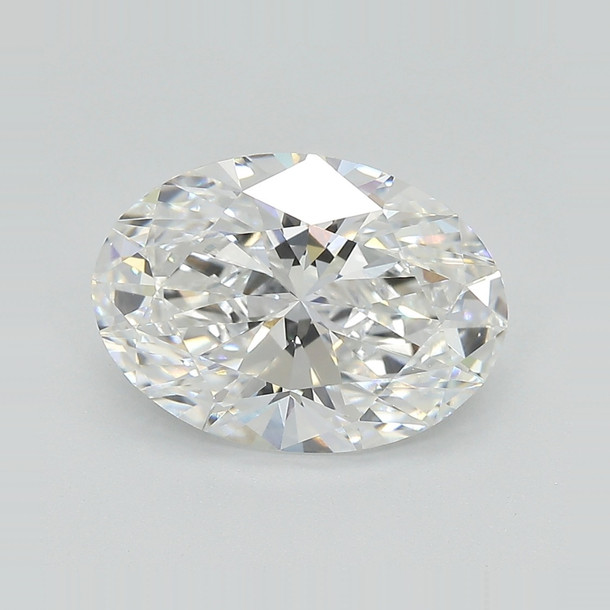 Oval 4.04 E VVS2 - #878853 - Lab Grown
