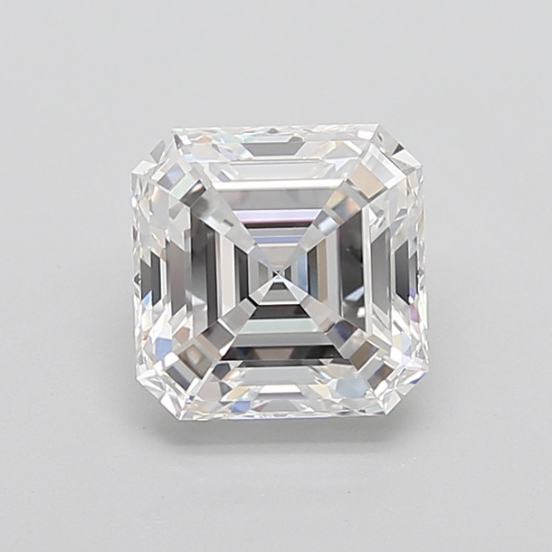 Asscher 3.73 E VVS2 - #880712 - Lab Grown