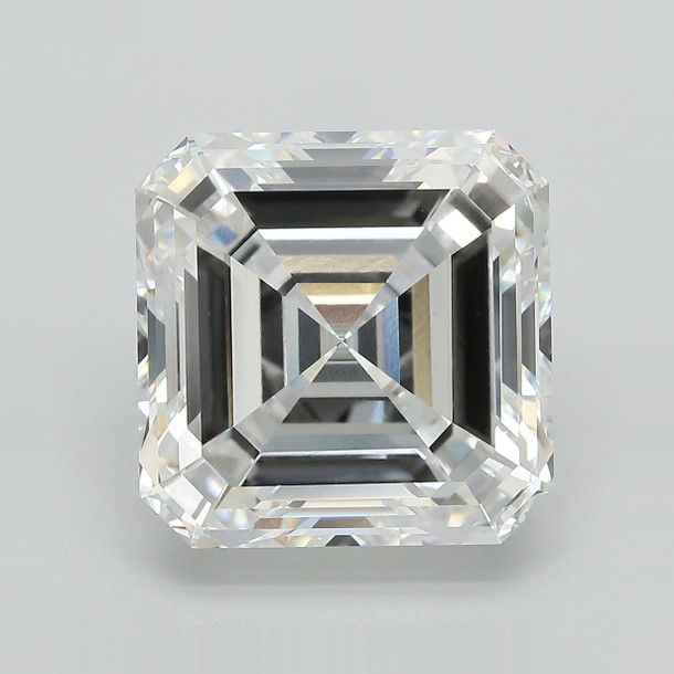 Asscher 10.37 F VVS2 - #880616 - Lab Grown