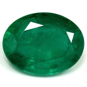 Oval 4.87 Green Emerald - #888482
