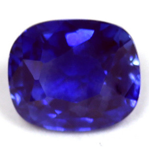 Cushion 1.23 Blue Sapphire - #888641
