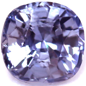 0.85ct Cushion Blue Sapphire Gemstone 5.33X5.25X3.74 MM - #888832