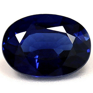 1.14ct Oval Blue Sapphire Gemstone 7.05X5.17X3.40 MM - #888921