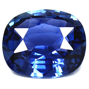 Cushion 2.64 Blue Sapphire - #889087