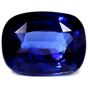 Cushion 3.52 Blue Sapphire - #889093