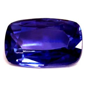 0.79ct Cushion Blue Sapphire Gemstone 6.69X4.26X2.50 MM - #889226