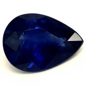 Pear 0.81 Blue Sapphire - #889346