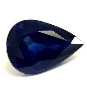 Pear 0.98 Blue Sapphire - #889344