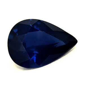Pear 0.79 Blue Sapphire - #889392