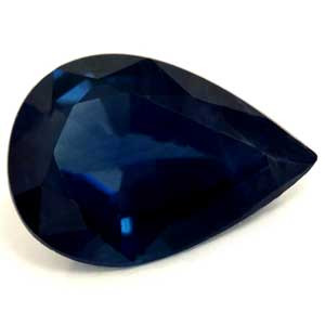 Pear 0.69 Blue Sapphire - #889394