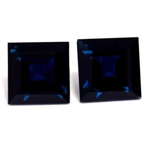 Princess 2.01tw Blue Sapphire Pair - #889470