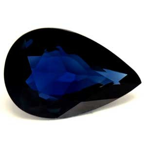 Pear 0.41 Blue Sapphire - #889311