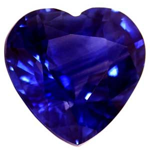 Heart 1.07 Blue Sapphire - #889927